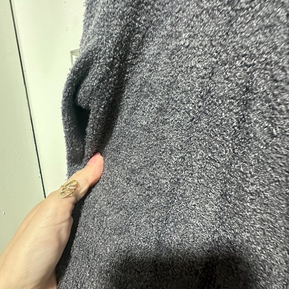 Barefoot Dreams Bamboo CozyChic Lite Circle Lounge Cardigan- Purple Size XS/S - Picture 4 of 4